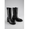 Stiefel ANISTON SHOES, Damen, Gr. 37, Normalschaft, schwarz, Lederimitat, Basic, Schuhe, Klassik-Boots mit Innen-Reißverschluss - NEUE KOLLEKTION