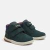Klettboot TIMBERLAND "TODDLE TRACKSMID HOOK & LOOP BOOT", Damen, Gr. 28, dunkelgrün suede, Leder, sportlich, Schuhe, Winterstiefel, Winterboots, Snowboots, Winterschuhe, für Kinder
