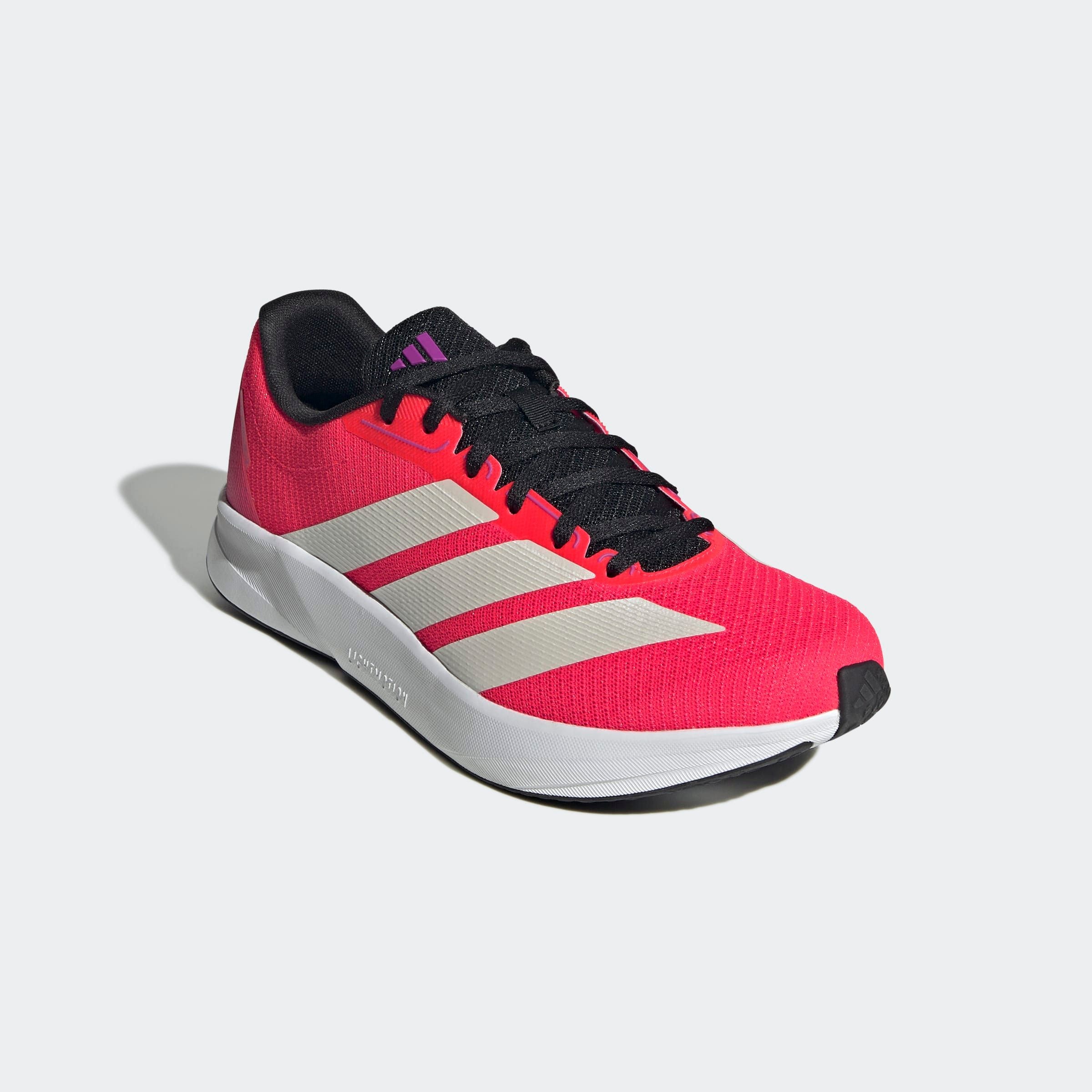 Laufschuh ADIDAS PERFORMANCE "DURAMO RC2", Damen, Gr. 44, rosa (lucid rot, zero metallic, shock pink), Textil, Schuhe Laufschuh