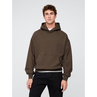 Gap Brown Oversized Heavyweight Hoodie