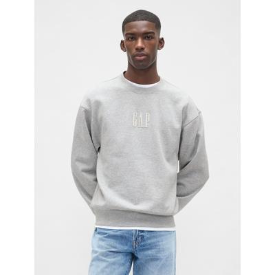 Gap Light Grey Oversized Heavyweight Logo Sweatshirt