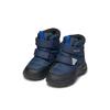 Winterboots GEOX "B BALTIC BOY B ABX", Kinder, Gr. 22, blau (navy, royalblau), Synthetik, Textil, sportlich, Schuhe, Klettstiefel, Snowboots mit Warmfutter, Größenschablone zum Download