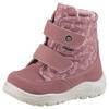 Winterstiefel PEPINO BY RICOSTA "Madlen WMS: mittel", Kinder, Gr. 22, rosa (rosa, weiß), Lederimitat, Textil, casual, Schuhe, Klettstiefel mit Sympatex, Lauflernschuh, Größenschablone zum Download
