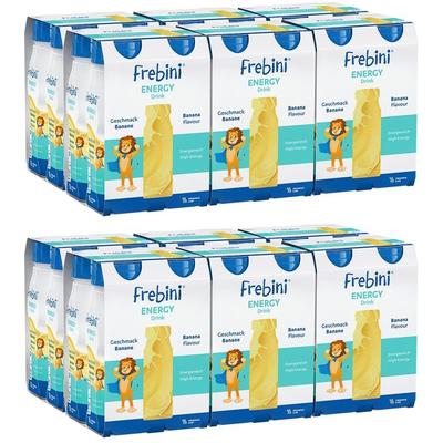 2x Frebini Energy Drink Banane Trinkflasche 2x6x4x200 ml Flüssigkeit Image