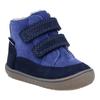 Lauflernschuh RICHTER "Maxi WMS: Mittel", Kinder, Gr. 20, blau (blau, navy), Nubukleder, casual, Schuhe, Winterschuh mit WMS und Warmfutter, Größenschablone zum Download
