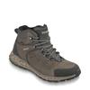 Wanderschuh MEINDL "Meindl Menorca Walker Mid graphit", Gr. 43, schwarz, Nubukleder, Mesh, unifarben, Basic, Schuhe, GORE-TEX – Winddicht, wasserdicht und atmungsaktiv