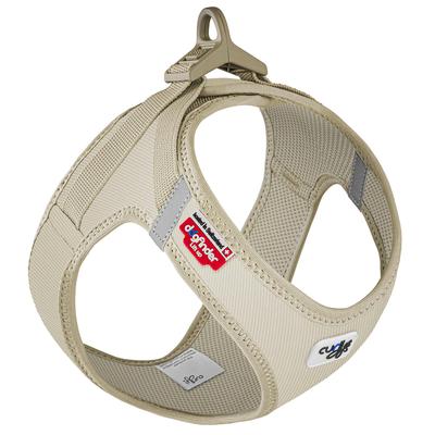 Curli Vest Geschirr Clasp Cord, hellbraun Gr. L: 49,1-55,4 cm Hund