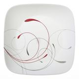Corelle Splendor 10.5" Square Dinner Plate Glass in White | Wayfair 1101054