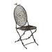 Cyan Design Bird Patio Dining Side Chair in Black | 39.5 H x 16 W x 23 D in | Wayfair 01560