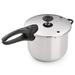 Presto 6 Qt. Stainless Steel Pressure Cooker - 01365 Stainless Steel in Gray | 8.75 H x 17.75 W x 9.75 D in | Wayfair