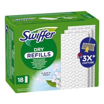 Swiffer 18er-Pack Bodenwischtücher trocken »DRY« Nachfüllpack, 20.5 cm Image
