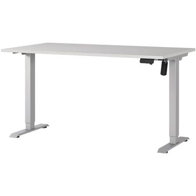 Germania-Werke Schreibtisch höhenverstellbar (elektrisch) »Boras« 140 cm grau, 140x119x80 cm Image