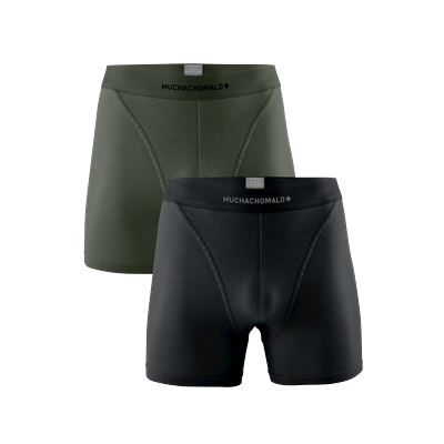Muchachomalo Herren Boxershorts – 2 Stück – Herren Unterhosen Image