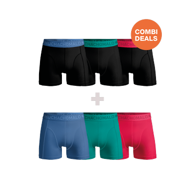Muchachomalo Herren Boxershorts – 3+3 Stück – Herren Unterhosen Image