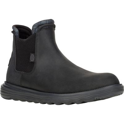 HEYDUDE Branson Klassische Polyurethan Herren Stiefel Schwarz Image