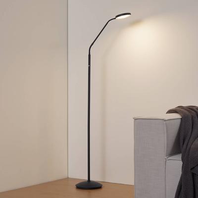LED Stehlampe Elvyn Lindby, dimmbar, schwarz, für Wohn- / Esszimmer, Metall, Modern, LED Stehlampe Image