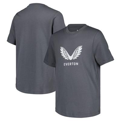 Everton Castore Spieler Presentation T-Shirt - Grau - Kinder Image
