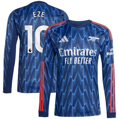 FC Arsenal 2025-26 adidas Auswärtstrikot - Langarm mit Aufdruck Eze 10 Image