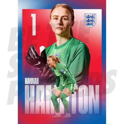 England Lionesses Hannah Hampton 25/26 Heimspiel A2 Poster Image