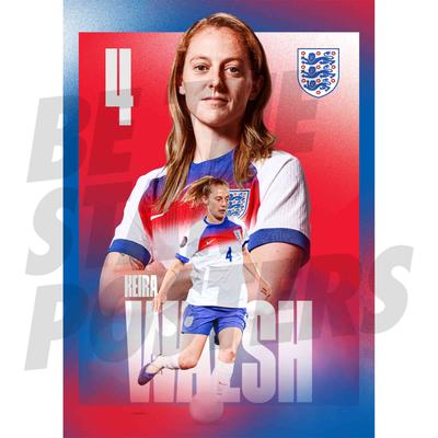 England Lionesses Keira Walsh 25/26 Heim-Action-Poster A2 Image