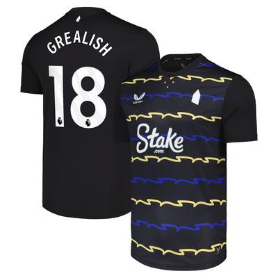 Everton Castore Pro Ausweichtrikot 2025-26 mit Aufdruck Grealish 18 Image