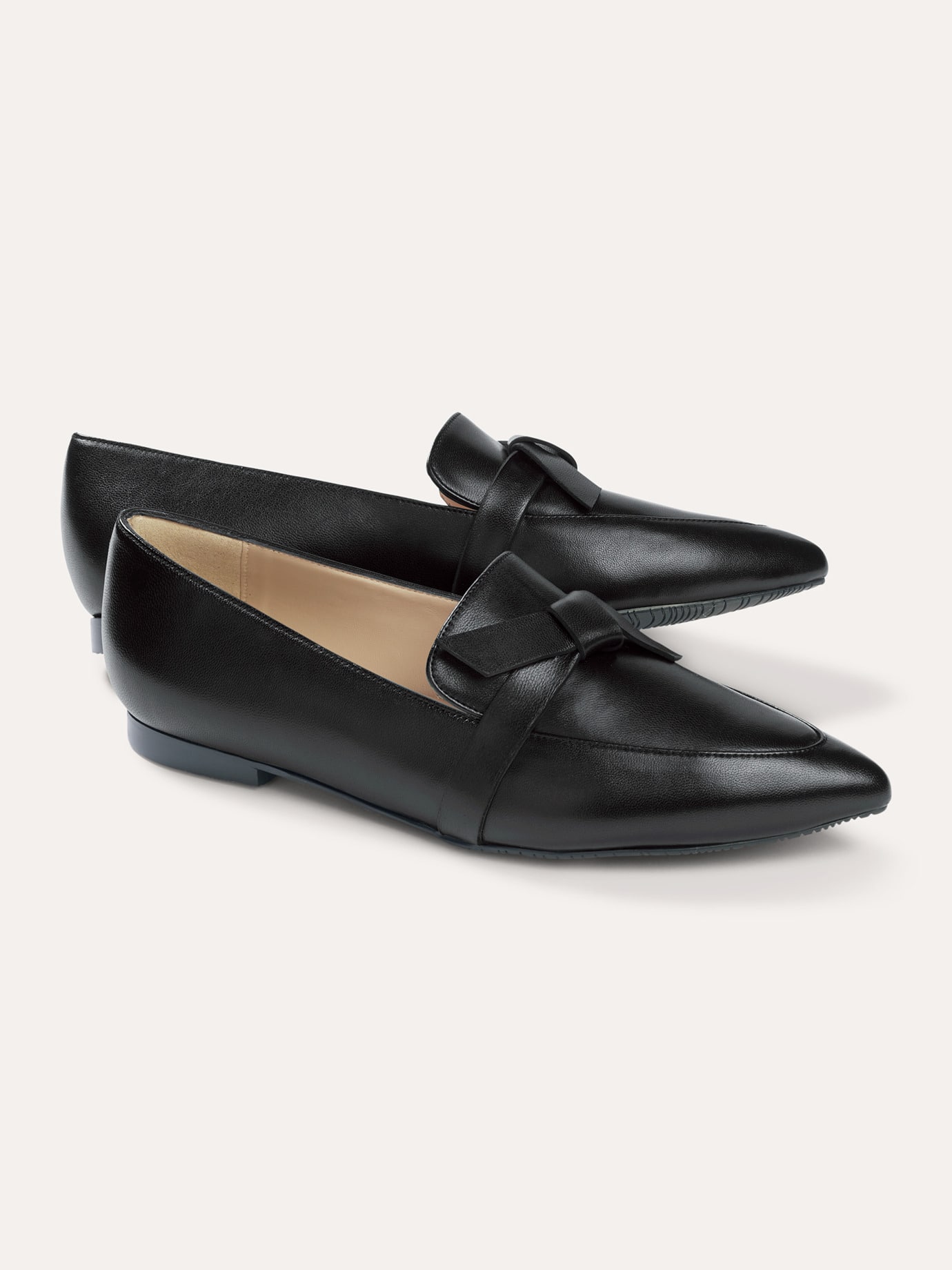 Walbusch Damen Soft Loafer mit Schleife Schwarz noch offen: Muster