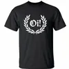 Oi! Lorbeer gedruckt T-Shirt Punk Rock Skinhead Hardcore-alle Größen kostenlose Lieferung benutzer definierte Frau Mann T-Shirt Hip Hop lustige T-Shirt