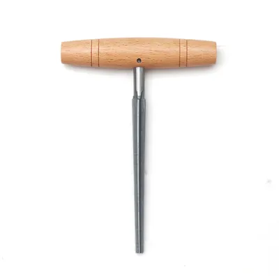Violin Peg Hole Reamer 1:30 Taper with Wood Handle for 3/4 4/4 Violin Luthier Tool For Stringed Musical Instrument Maintenance