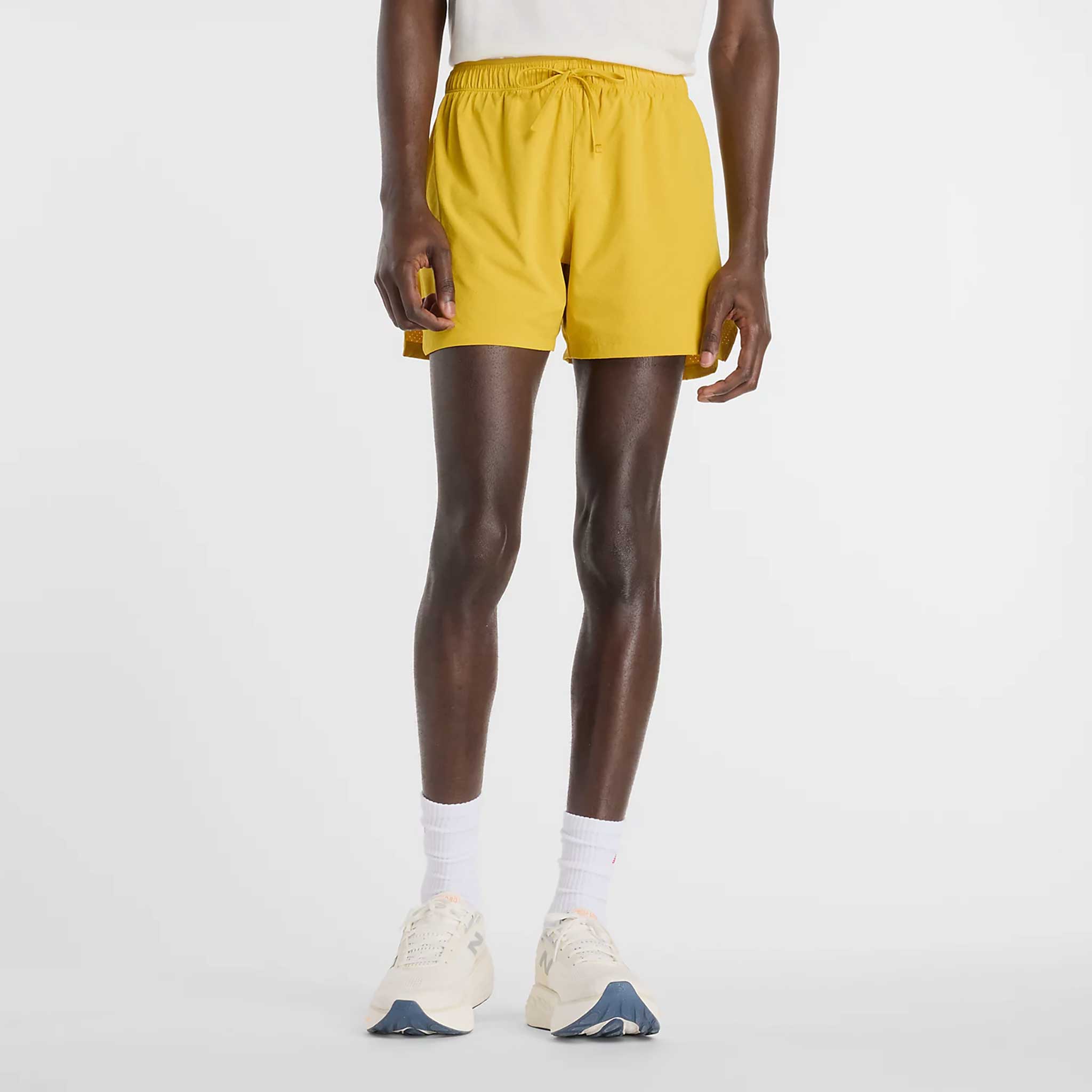 New Balance RC Short 5" Men's Running Apparel Baroque Gold