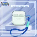 Per OPPO Enco Buds3 Custodia protettiva trasparente Cover in TPU trasparente Auricolare Bluetooth Shell Cuffia portatile