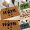 Cat Paw Printed Door Mat Home Doormat Welcome Mat Living Room Carpet Anti Slip Foot Pad Kitchen Rug Door Mat Entrance Bath Mat