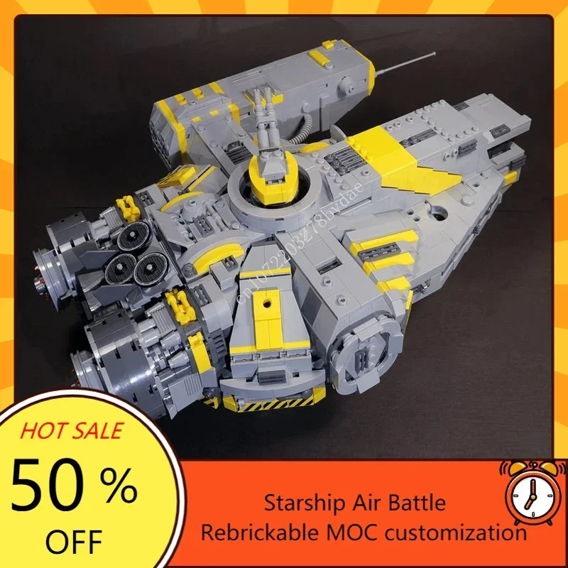 1677PCS Space Battle Serie MOC Raumschiff Klasse Breon Dayvan Modell Benutzerdefinierte Puzzles DIY Montage Spielzeug Geburtstag Kinder Geschenke Image