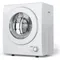110V Portable Clothes Dryer, High End Laundry Front Load Tumble Dryer Machine with Stainless Steel Tub & Simple Control K