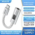 JCALLY JM7MAX Tipo-C Amplificatore portatile Visual HiFi USB a 3,5 mm Adattatore DAC digitale CX31993 per supporto microfono Android/Apple