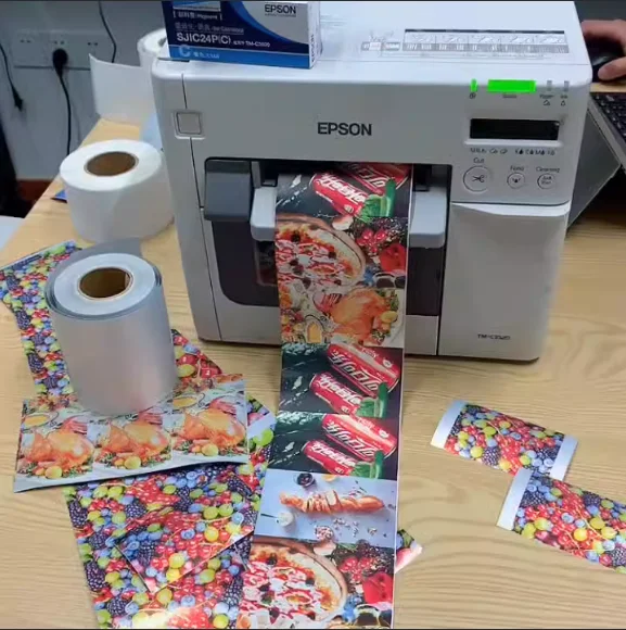 Heißer Verkauf Roll-to-Roll-Etikettendrucker TM-C3520 Digitaler Etikettendrucker Großhandel Desktop-Bürodrucker für den Farbetikettendruck Image