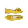 Paul Green Damen Halbschuh, Gr. 5.5, gelb, Leder