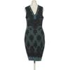 M Missoni Damen Kleid, Gr. 34, türkis, Baumwolle, Synthetik