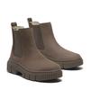 Chelseaboots TIMBERLAND "GREYFIELDMID CHELSEA BOOT", Gr. 37, braun (medium braun nubuck), Leder, sportlich, Schuhe, Winterstiefel, Schnürstiefel, Winterschuhe