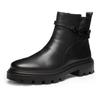 Stiefelette ARA "MANCHESTER", Damen, Gr. 6,5, schwarz, Glattleder, unifarben, klassisch, Schuhe, Biker Boots, Stiefel in Komfortweite H (= sehr weit)