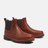 Chelseaboots TIMBERLAND "BRITTON ROADMID CHELSEA BOOT", Herren, Gr. 47,5, md brn f grain w dk brn, Leder, sportlich, Schuhe, Stiefelette, Winterschuhe, Ankle Boots