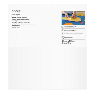 Cricut Smart Paper Sticker Cardstock | White