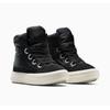 Sneaker CONVERSE "CHUCK TAYLOR ALL STAR ELEMENTS BOOT", Gr. 31, schwarz (schwarz, egret, schwarz), Polyester, sportlich, Schuhe