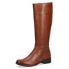 Stiefel CAPRICE, Damen, Gr. 42, Normalschaft, braun (cognac), Nappaleder, klassisch, Schuhe, Blockabsatz, Langschaft-Stiefel in Reiteroptik