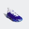 Basketballschuh ADIDAS PERFORMANCE "ADIDAS INITIATION J KIDS", Gr. 36, blau (lucid blau, cloud weiß, lucid blau), sportlich, Schuhe