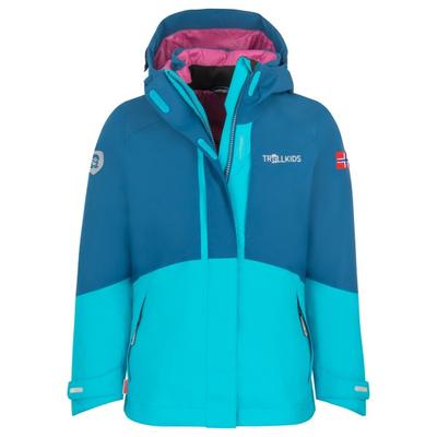 Trollkids - Girl's Skanden 3in1 Jacket - Doppeljacke Gr 104 blau/türkis Image