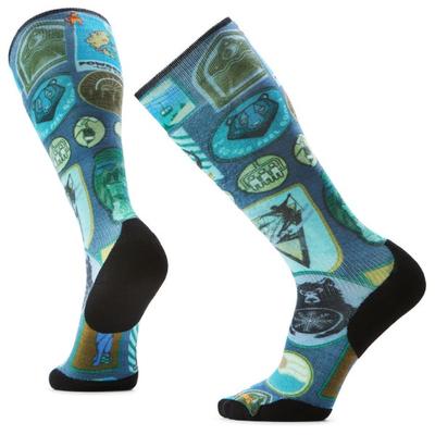 Smartwool - Ski Targeted Cushion Explorer Print OTC - Skisocken Unisex XL | EU 46-49 bunt Image