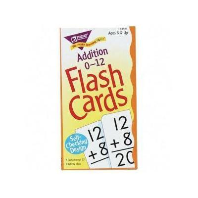 Trend Enterprises Addition 0-12 Flash Cards