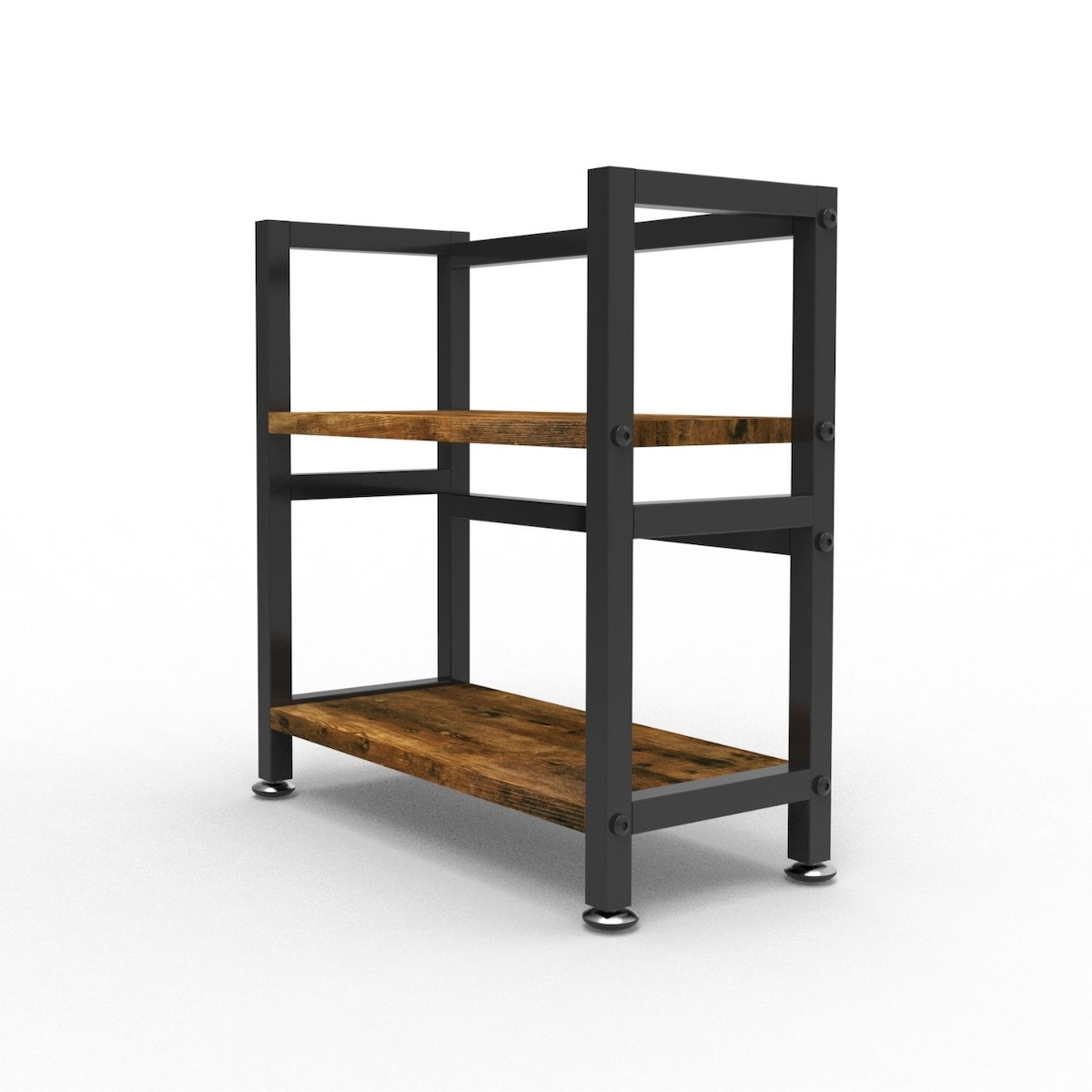 Coemo Küchenregal Metall und Holz 40x18x40 cm Image