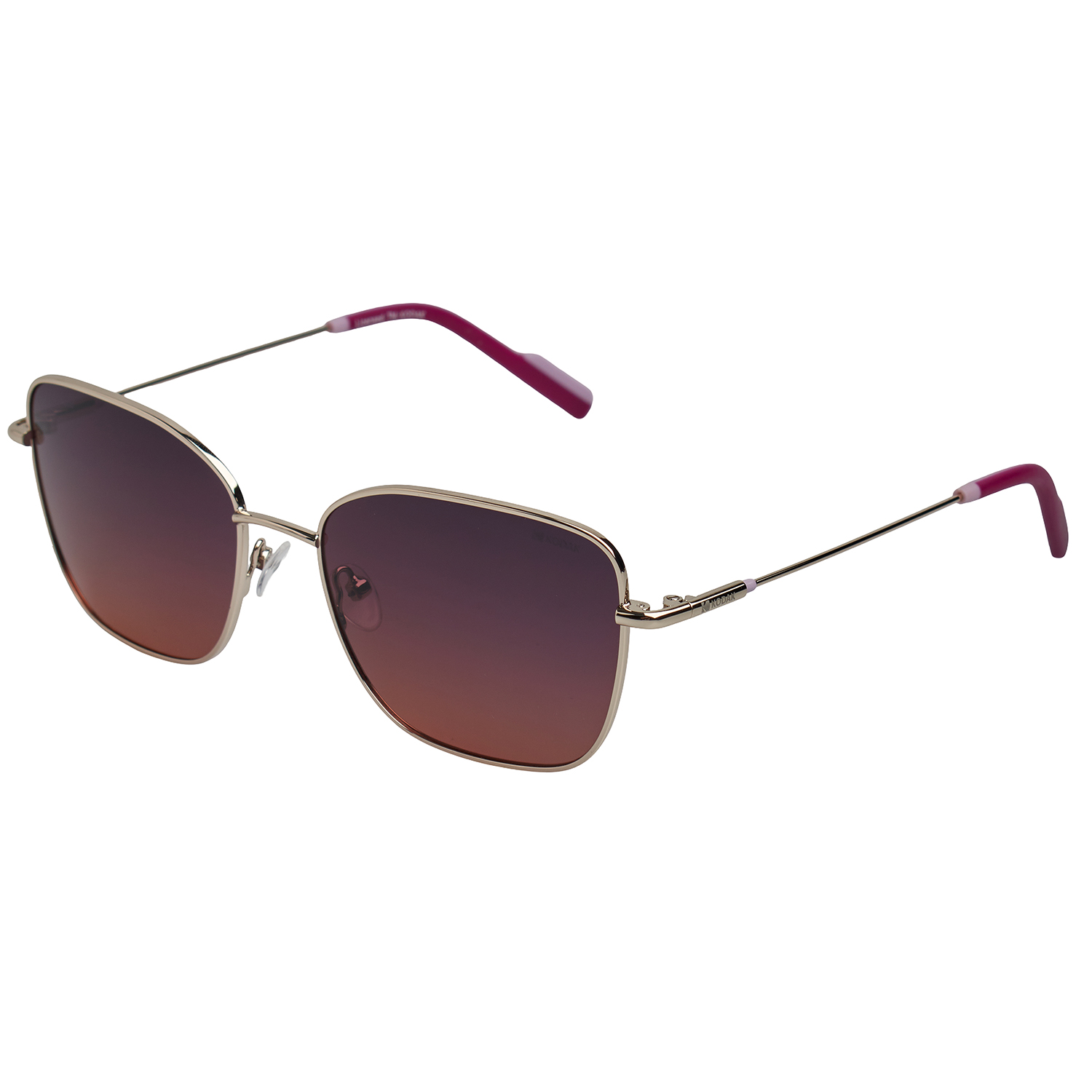 CF90109 Polarisierte quadratische Sonnenbrille aus Metall für Damen Image