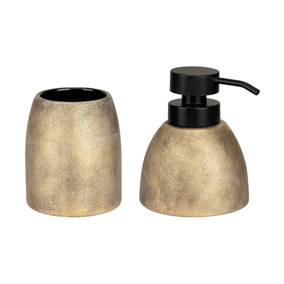 Bad-Accessoire Set „Tremea“, 2-tlg., bronze WENKO Image
